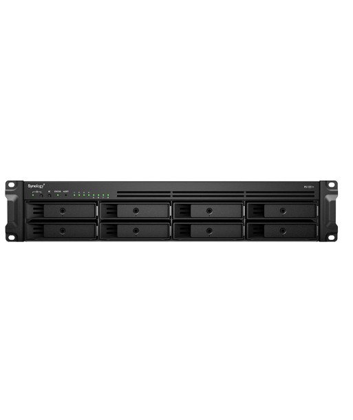 Synology Rack NAS RS1221+ Up to 8 HDD/SSD Hot-Swap, Ryzen V1500B Quad Core, Processor frequency 2.2 GHz, 4 GB, DDR4, RAID 0,1,5