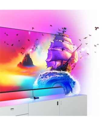 Nanoleaf 4D TV ekraanipeegelduse + valgusribade komplekt (kuni 85')