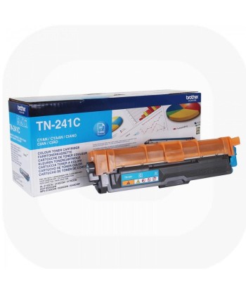 Brother TN-241C Toner Cartridge, Cyan