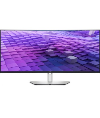 Dell U3824DW 37.5" WQHD+ IPS Monitor (3840x1600, HDMI, DP, USB-C, Silver)