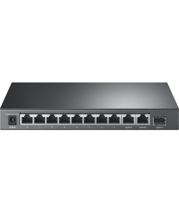 TP-LINK 8-Port 10/100Mbps+3-Port Gigabit Desktop Switch with 8-Port PoE+ TL-SL1311P Unmanaged, Desktop, Ethernet LAN (RJ-45)