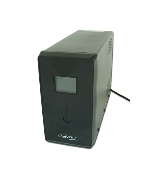 EnerGenie UPS with USB and LCD display, Black 1200 VA, 720 W EnerGenie UPS with USB and LCD display, Black 1200 VA, 720 W