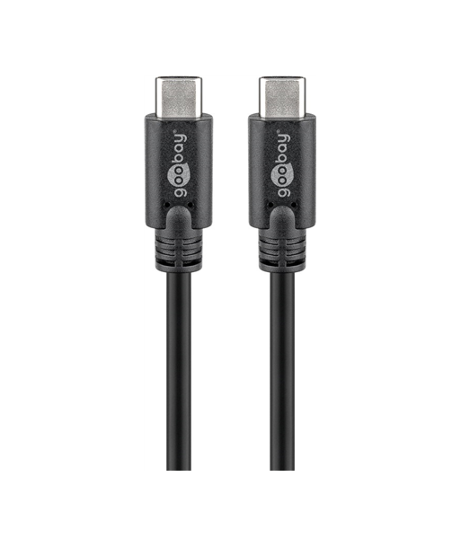 Кабель Goobay USB-C - USB-C, USB 3.2 Gen 1, 0.5м - Быстрая передача данных и зарядка! Кабель Goobay USB-C - USB-C, USB 3.2 Gen 1, 0.5м - Быстрая передача данных и зарядка!