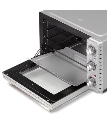 Caso Compact Oven TO 26 SilverStyle - 26L Electric Oven, Easy Clean, Silver