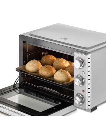 Caso Compact Oven TO 26 SilverStyle - 26L Electric Oven, Easy Clean, Silver