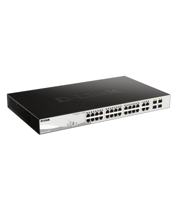D-Link DGS-1210-28MP 28-Port Gigabit Smart Managed PoE+ Switch