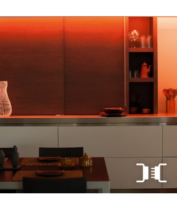 Philips Hue Lightstrip Plus V4 1m Расширение - Белый и Цветной Ambiance