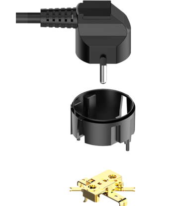 ColorWay Power Socket CW-CHE64B Black - Charge All Your Devices!