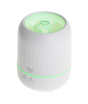 Adler Ultrasonic aroma diffuser 3in1 	AD 7968 Ultrasonic, Suitable for rooms up to 25 m², White