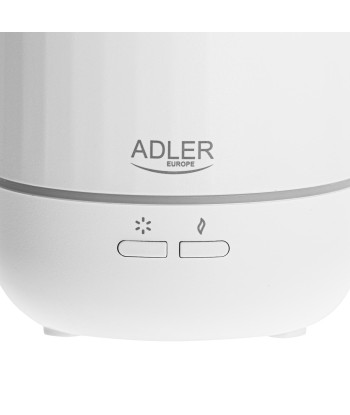 Adler Ultrasonic aroma diffuser 3in1 	AD 7968 Ultrasonic, Suitable for rooms up to 25 m², White