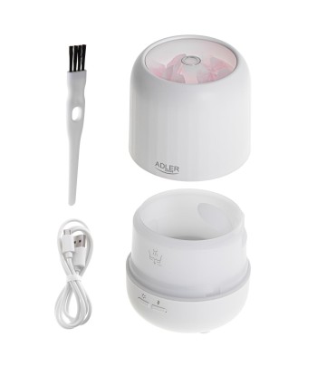 Adler Ultrasonic aroma diffuser 3in1 	AD 7968 Ultrasonic, Suitable for rooms up to 25 m², White
