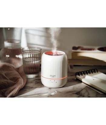 Adler Ultrasonic aroma diffuser 3in1 	AD 7968 Ultrasonic, Suitable for rooms up to 25 m², White