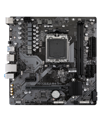 Gigabyte A620M H 1.0 M/B Processor family AMD, Processor socket AM5, DDR5 DIMM, Memory slots 2, Supported hard disk drive