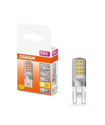 Parathom Clear capsule LED, G9, 2.6 W, Warm White