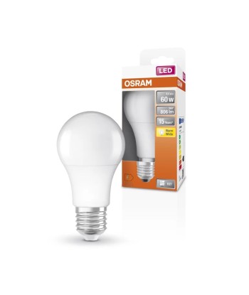 Osram LED Лампа E27 8.5W (60W Эквивалент) 827 Недиммируемая - Классический Теплый Белый Свет