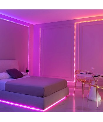 Twinkly Dots RGB LED valgustid 60 (3m, USB, must) - mitmevärviline maagia!
