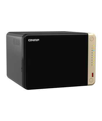 QNAP 6-Bay desktop NAS TS-664-8G N5095 4-core, Processor frequency 2.9 GHz, 8 GB, DDR4, 2x 2.5 Gigabit Ethernet Port, 2 x M.2