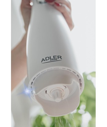 Soola- ja pipraveski Adler Electric AD 4449w 7 W, Housing material ABS plastic, Lithium, Matte White