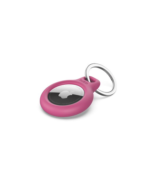 Belkin Secure Holder with Key Ring for AirTag Pink
