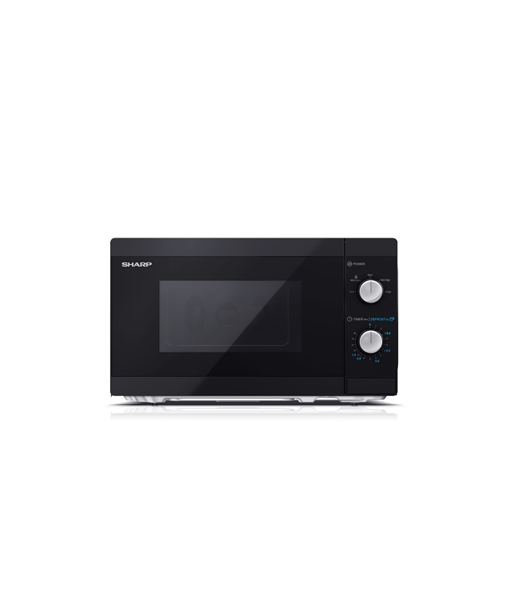 Sharp Microwave Oven  YC-MS01E-B Free standing, 20 L, 800 W, Black