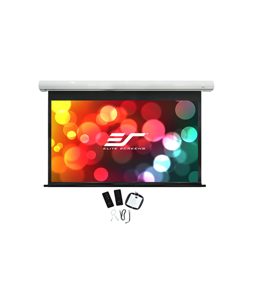 Elite Screens Saker Series SK110XHW-E12 Diagonal 110 ", 16:10, Viewable screen width (W) 244 cm, White Elite Screens Saker Series SK110XHW-E12 Diagonal 110 ", 16:10, Viewable screen width (W) 244 cm, White
