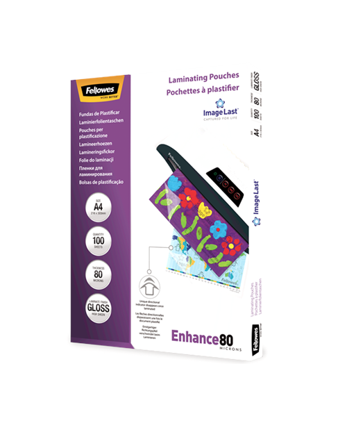 Fellowes Premium Lamineerimiskiled A4 Läbipaistvad - 80 Mikronit (100 Lehte) Fellowes Premium Lamineerimiskiled A4 Läbipaistvad - 80 Mikronit (100 Lehte)