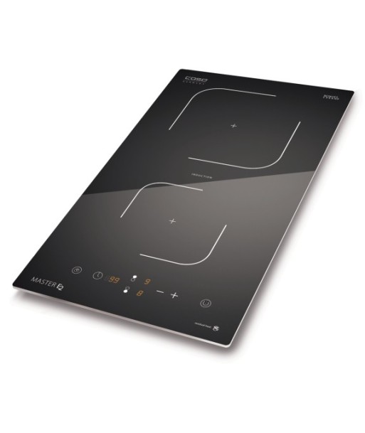 Pliidiplaat Caso Master E2 Induction, Number of burners/cooking zones 2, Black, Timer