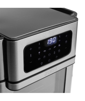 Kuumaõhufritüür Princess 182065 Power 1500 W, Capacity 10 L, Black/Stainless Steel
