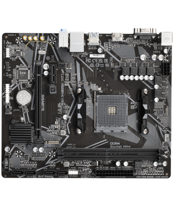 Mainboard GIGABYTE AMD A520 SAM4 Micro-ATX Memory DDR4 Memory slots 2 1xPCI-Express 3.0 1x 1xPCI-Express 3.0 16x 1xM.2 1x15pin