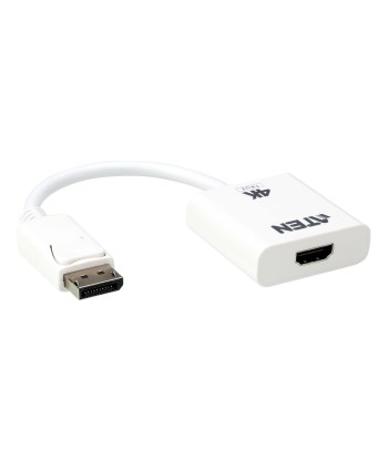 Aten True 4K DisplayPort to HDMI 2.0 Active Adapter VC986B White