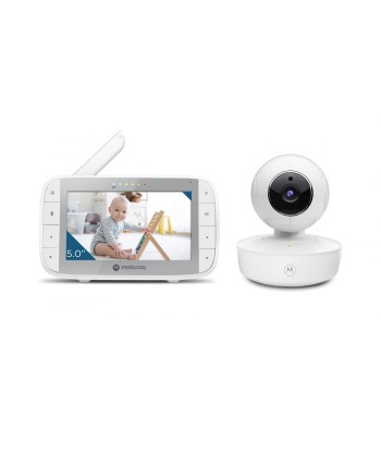 Mobiilne lapsehoidja kaamera kinnitusega Motorola VM55 5.0" White