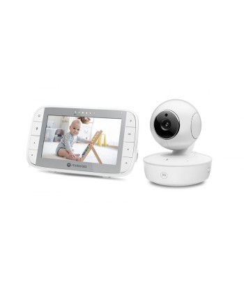 Motorola VM55 Videobeebimonitor paindliku hällikinnitusega - 5.0" Valge