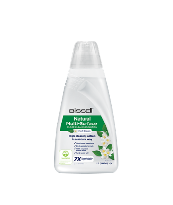 Bissell Natural Multi-Surface Floor Cleaning Solution for  Bissell CrossWave, SpinWave, SpinWave Robot & HydroWave machines, 200
