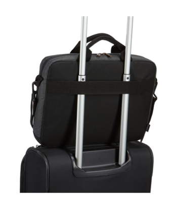 Case Logic Era Attaché Fits up to size 14", Obsidian, Shoulder strap, Messenger - Briefcase