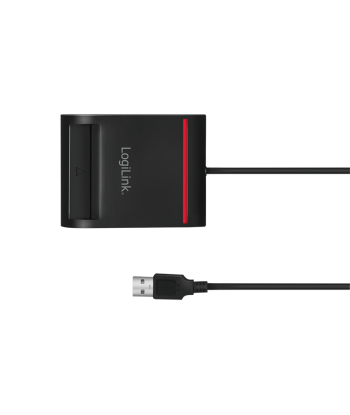 Logilink USB 2.0 card reader, for smart ID CR0047 Black