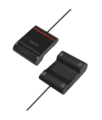 Logilink USB 2.0 card reader, for smart ID CR0047 Black