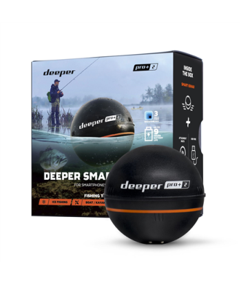 Deeper Smart Sonar PRO+2 - Kaasaskantav Heidetav Kalaotsija GPS & Wi-Fi-ga