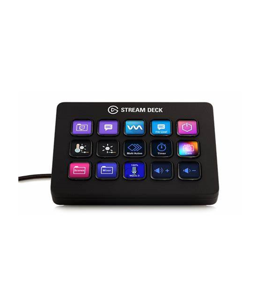 Elgato Stream Deck MK.2 - Studio Controller with 15 Customizable LCD Keys Elgato Stream Deck MK.2 - Studio Controller with 15 Customizable LCD Keys