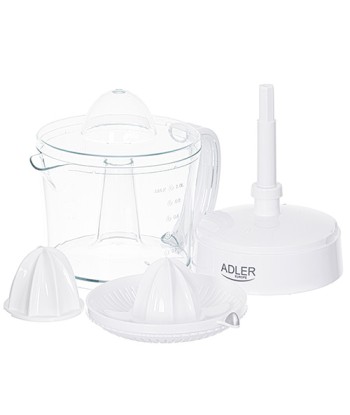 Adler Citrus Juicer AD 4009 White, 40 W, Number of speeds 1