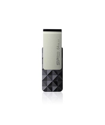 Silicon Power Blaze B30 8GB USB 3.0 Flash Drive - Silver