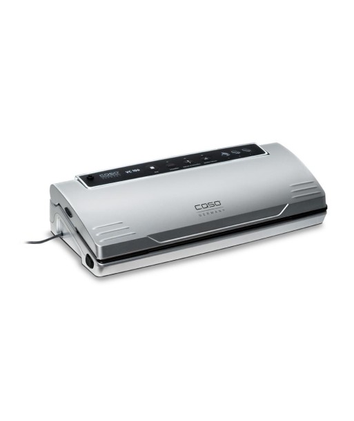 Caso VC 100 Bar Vacuum Sealer - Silver Power 120W with Temperature Control
