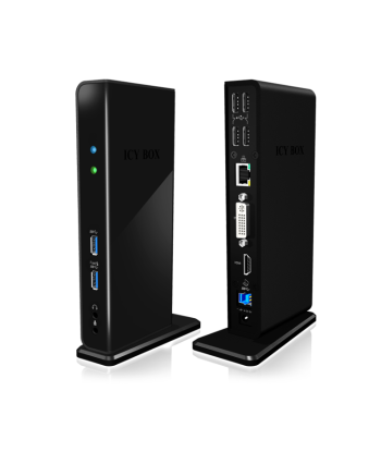 Raidsonic ICY BOX IB-DK2241AC USB 3.0 Док-станция