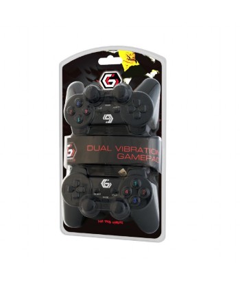 Gembird Double USB dual vibration gamepad
