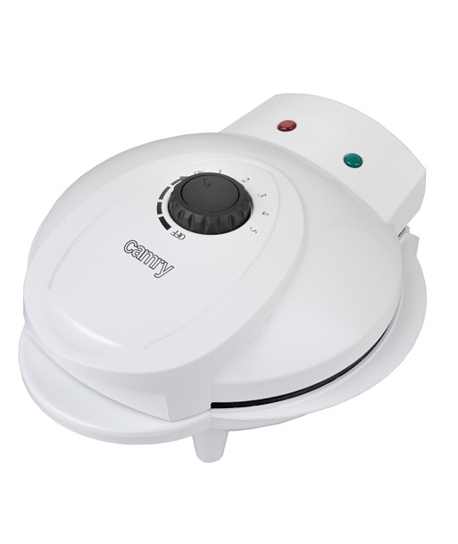 Camry Waffle maker CR 3022 1000 W, Number of pastry 5, Heart shaped, White