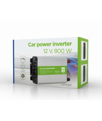 Gembird 12 V Car power inverter, 800 W EG-PWC800-01