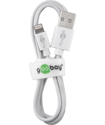 Goobay Lightning to USB 2.0 Cable - Charge & Sync Your Apple Devices in Style! (White)