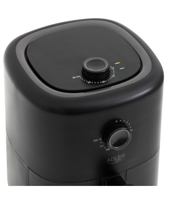 Adler Airfryer AD 6310 Power 2200 W, Capacity 3 L, High-volume hot-air circulation technology, Black