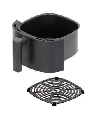 Kuumaõhufritüür Adler AD 6310 Power 2200 W, Capacity 3 L, High-volume hot-air circulation technology, Black