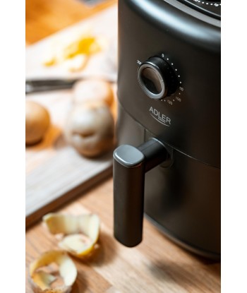 Kuumaõhufritüür Adler AD 6310 Power 2200 W, Capacity 3 L, High-volume hot-air circulation technology, Black