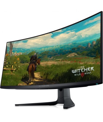 Mängumonitor Dell AW3423DWF 34 ", UWQHD, 3440 x 1440, 21:9, 0.1 ms, 250 cd/m², Black, 165 Hz, HDMI ports quantity 1